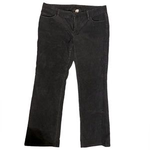 J. Crew Like-New Vintage Black Cords Size 12 Boot Cut